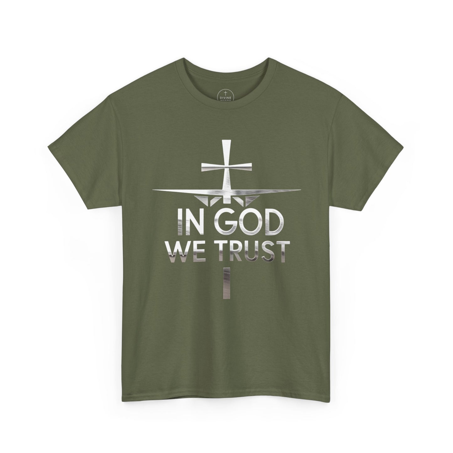 In God We Trust (Silver Ed) | Men’s Christian T-Shirt