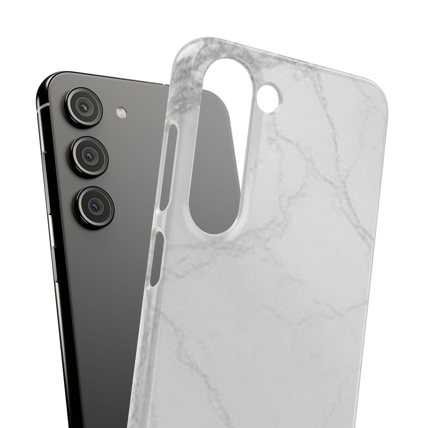 Marble Finish Samsung Snap Case