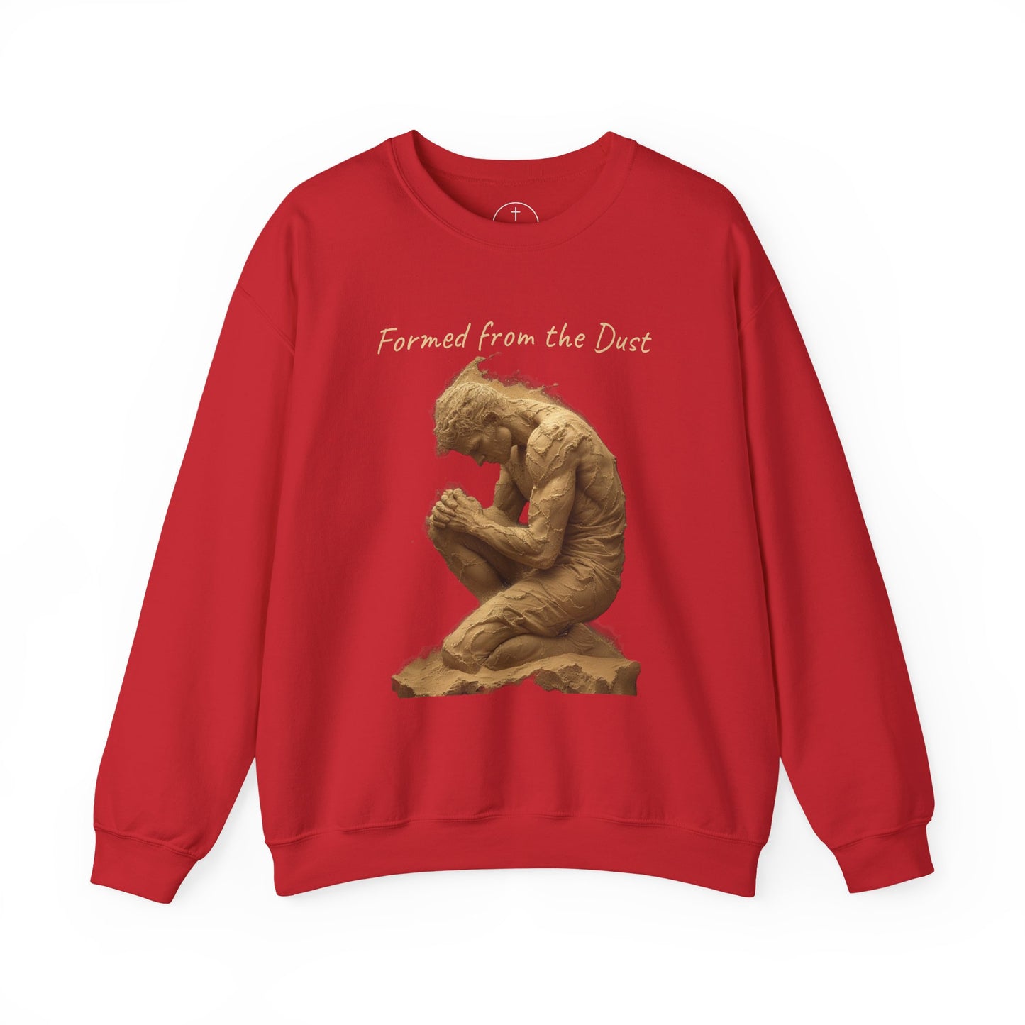 Formed from the Dust (Light Lettering) - Men’s Christian Sweatshirt