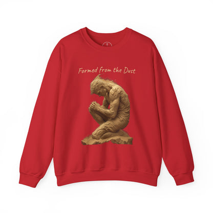 Formed from the Dust (Light Lettering) - Men’s Christian Sweatshirt