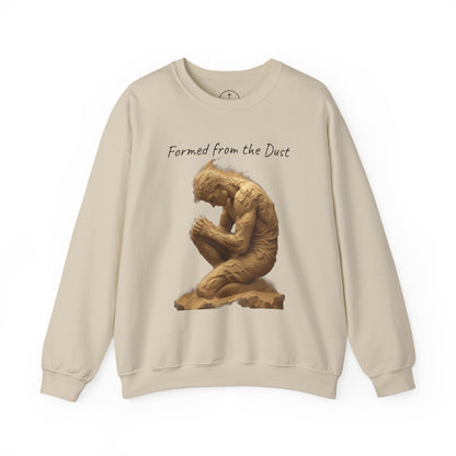 Formed from the Dust (Dark Lettering) - Men’s Christian Sweatshirt