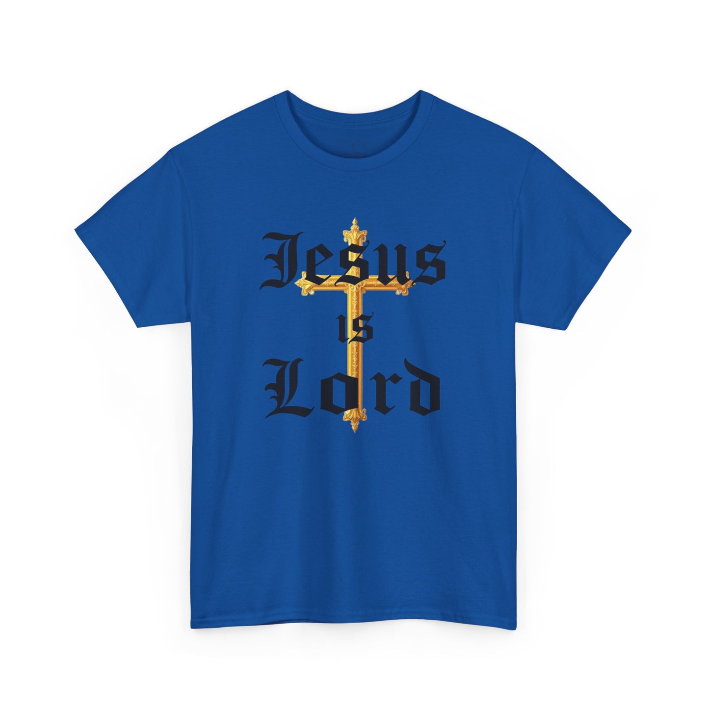 Jesus is Lord with Cross - Men's Christian T-Shirt