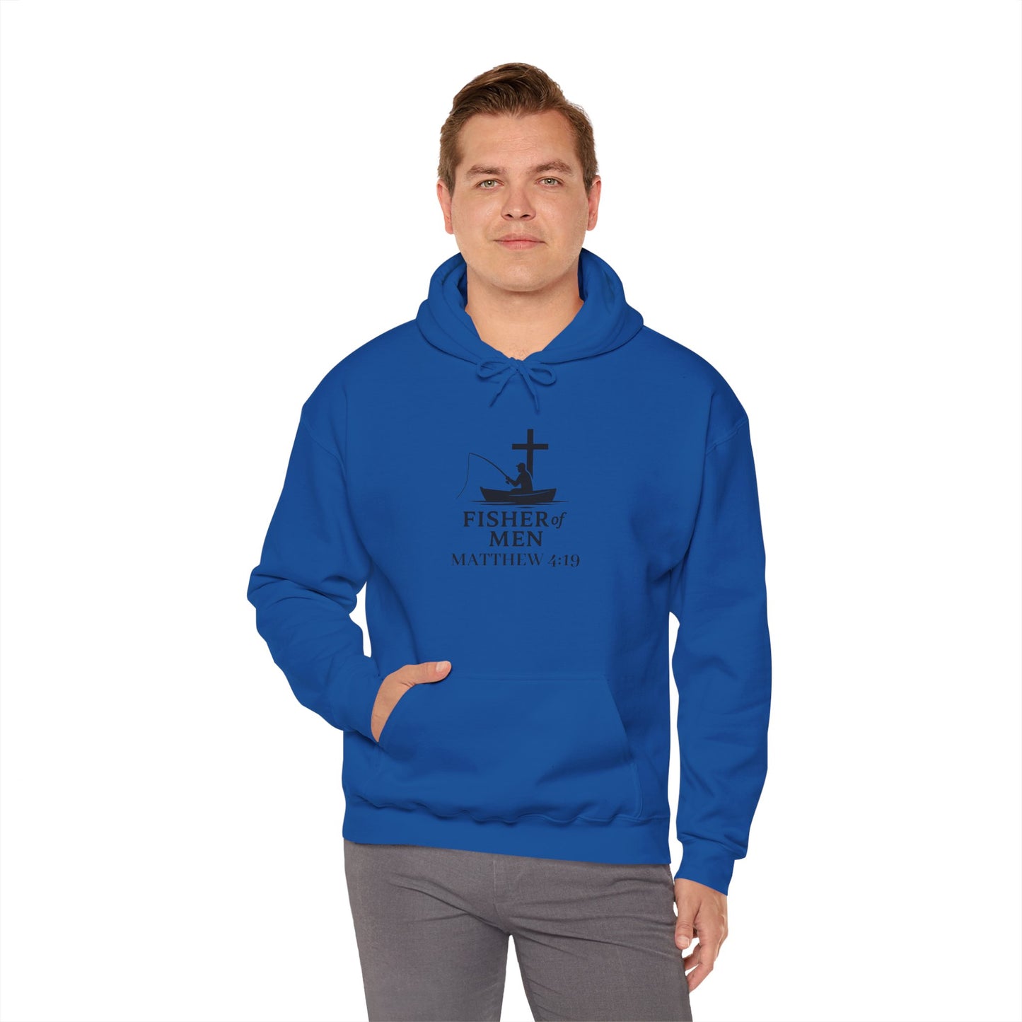 Fisher of Men – Men’s Christian Hoodie
