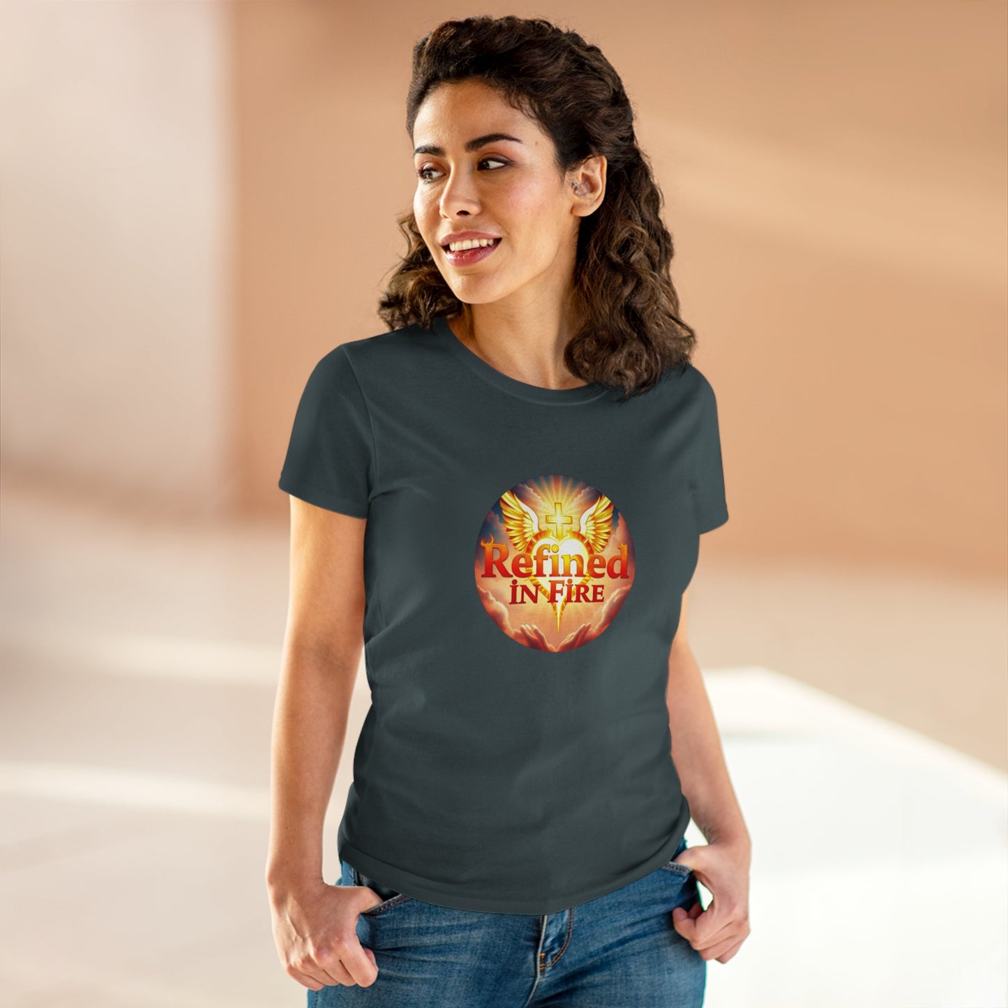Refined in Fire – Women’s Tee of Inner Strength