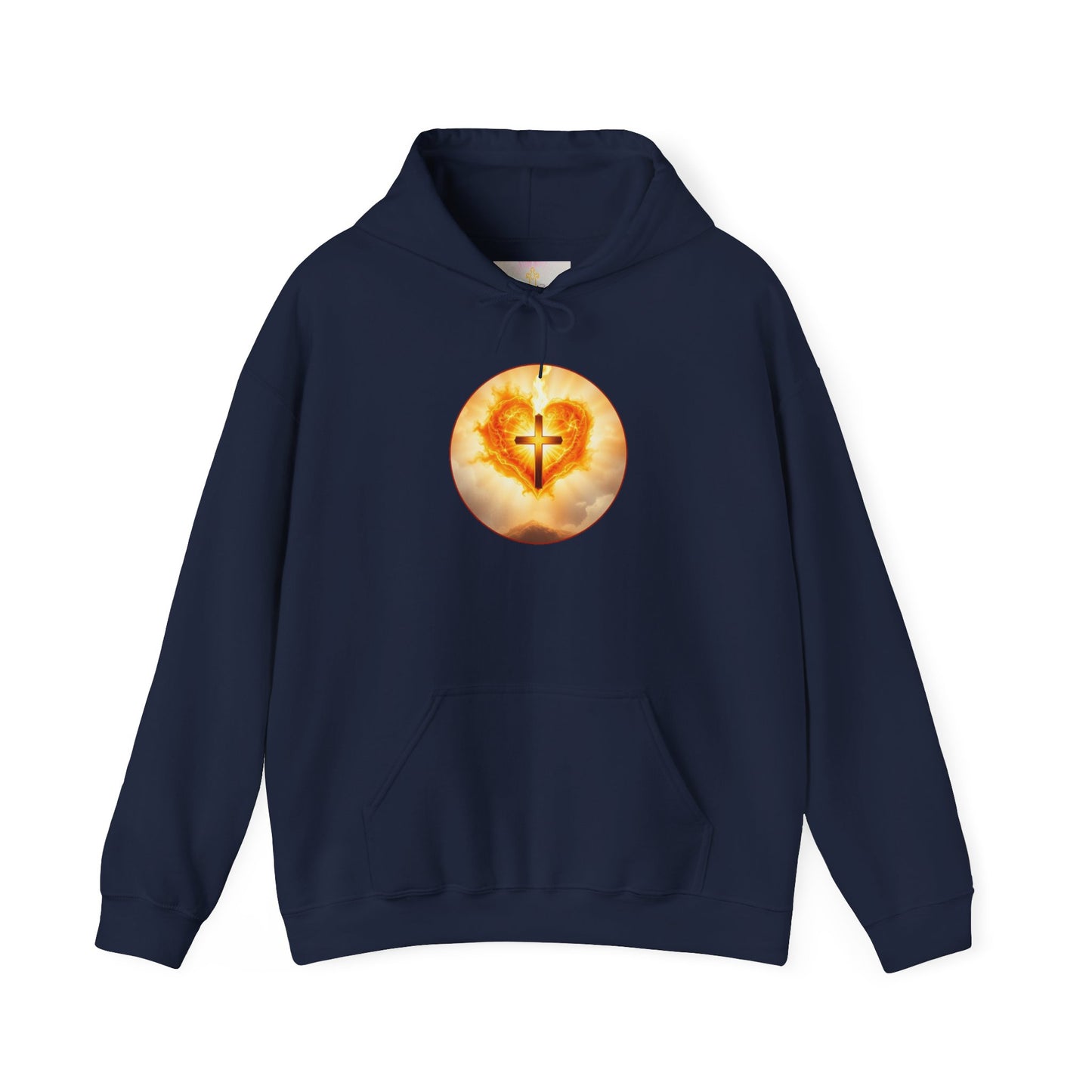 Women’s Sacred Heart Hoodie – Faith-Inspired Spiritual Pullover