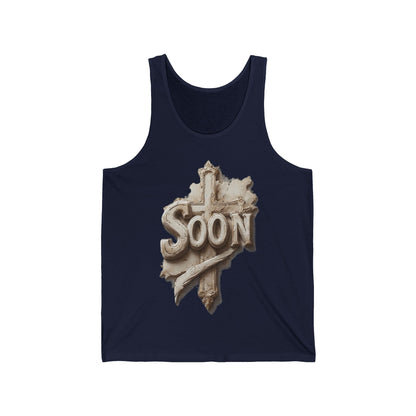 “Soon” Cross Women’s Tank Top – Faith in Motion