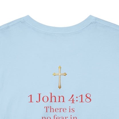 Fearless Love Men’s T-Shirt – Bold Faith in Action