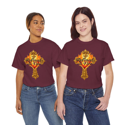 Refined in Fire — Women's Ornate Christian T-Shirt