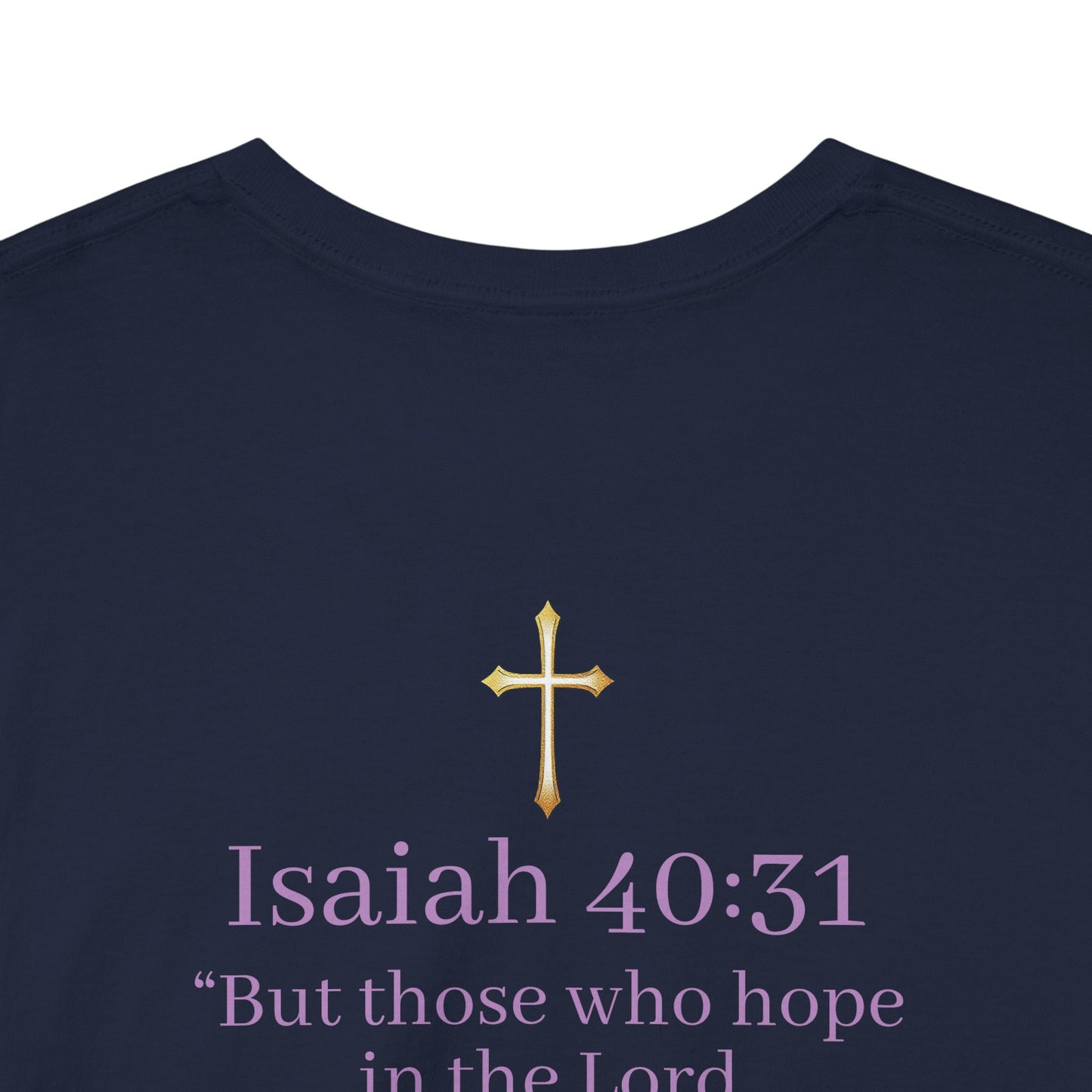 Men’s “Hope” Tee – Bold Scripture Design | Isaiah 40:31