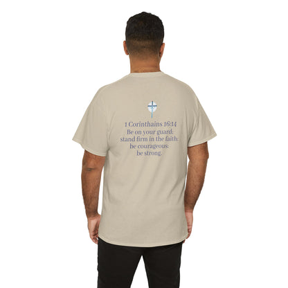 Stand Firm in Faith – Men's Inspirational Tee
