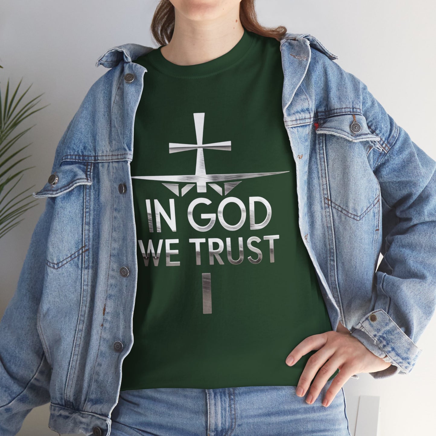 In God We Trust (Silver Ed) | Women’s Christian T-Shirt