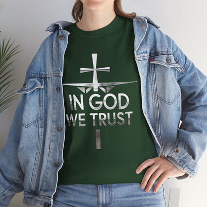 In God We Trust (Silver Ed) | Women’s Christian T-Shirt