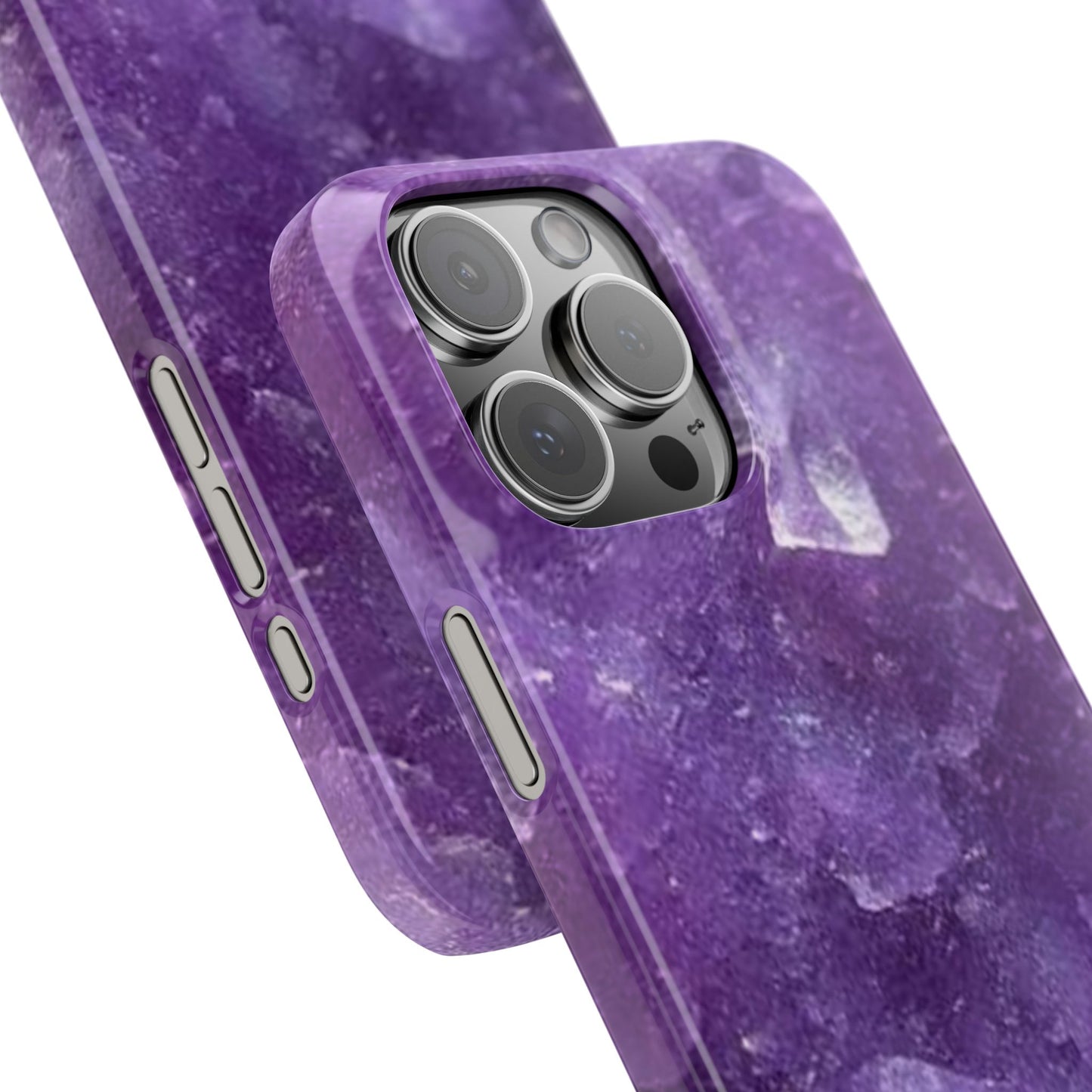 Amethyst Crystal Finish iPhone Snap Case