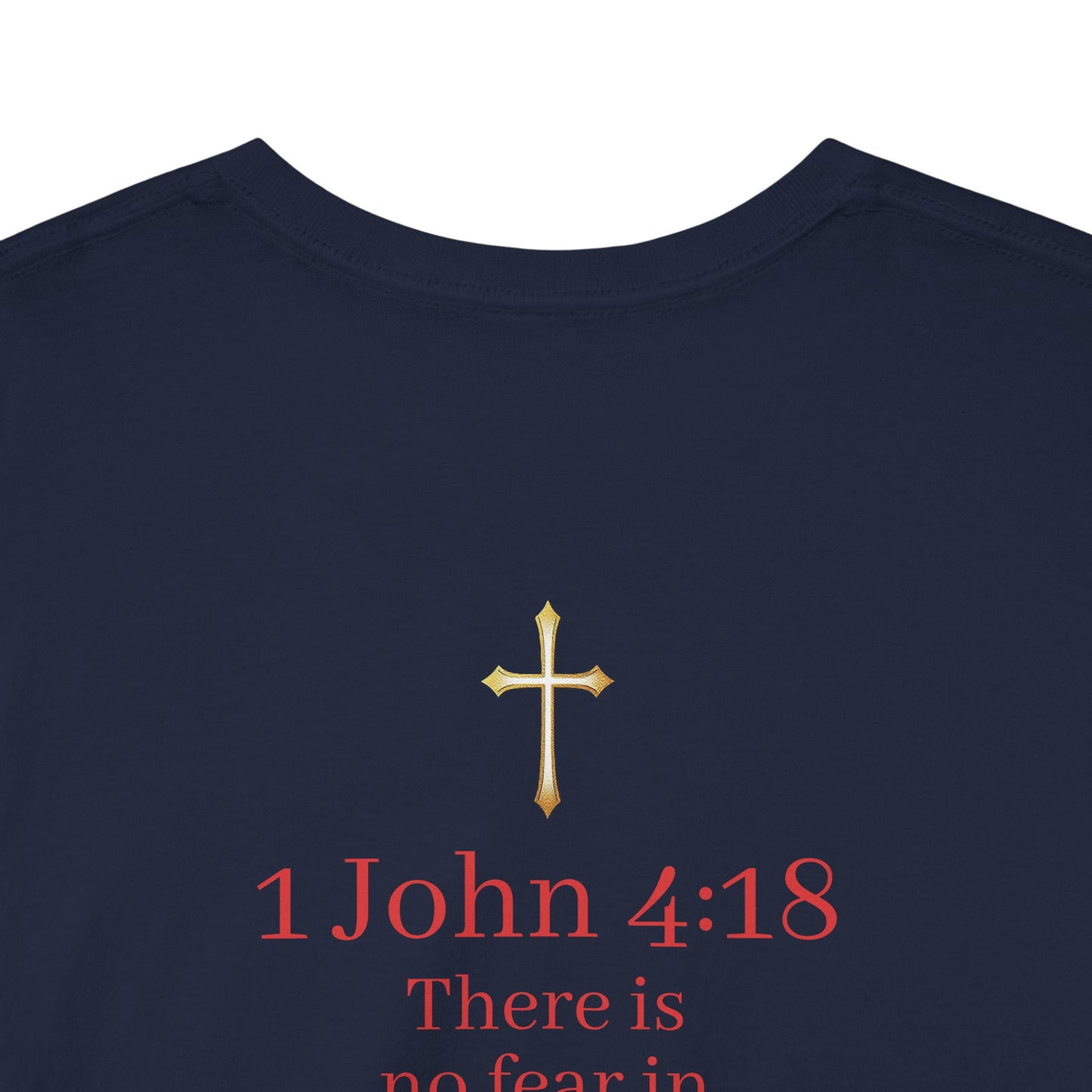 Fearless Love Men’s T-Shirt – Bold Faith in Action