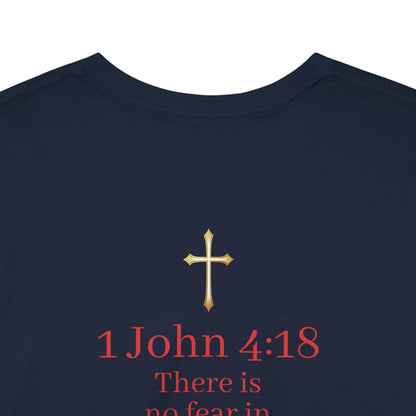 Fearless Love Men’s T-Shirt – Bold Faith in Action