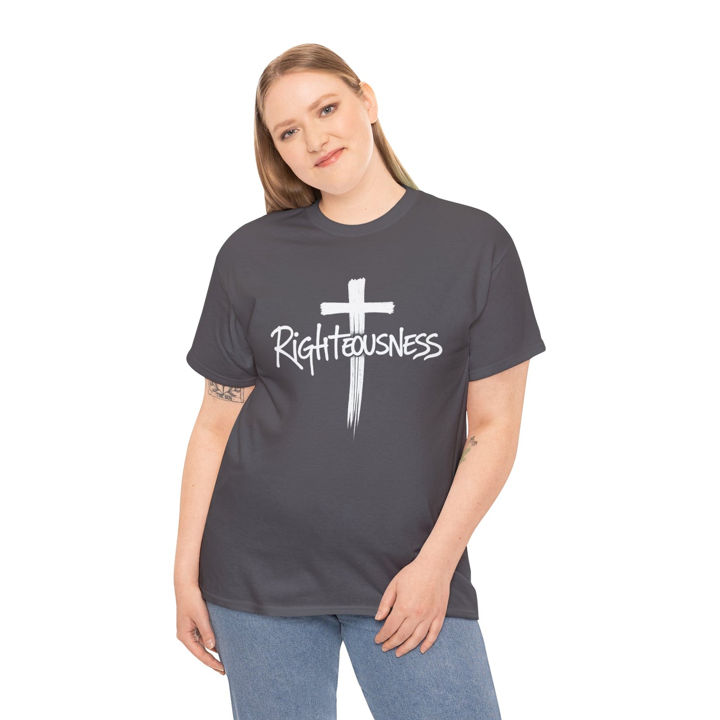 Righteousness - Christian Women's T-Shirt (Dark Colors)