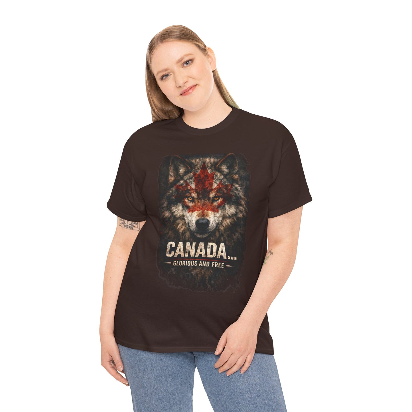 War Paint – Canada: Glorious and Free Women's T-Shirt
