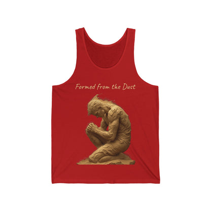 Formed from the Dust (Light Lettering) | Men’s Christian Tank Top
