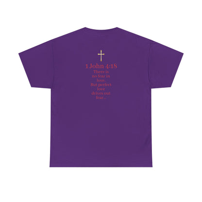 Fearless Love Men’s T-Shirt – Bold Faith in Action