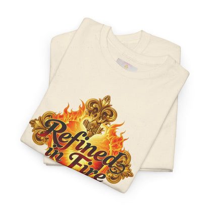 Refined in Fire — Women's Ornate Christian T-Shirt