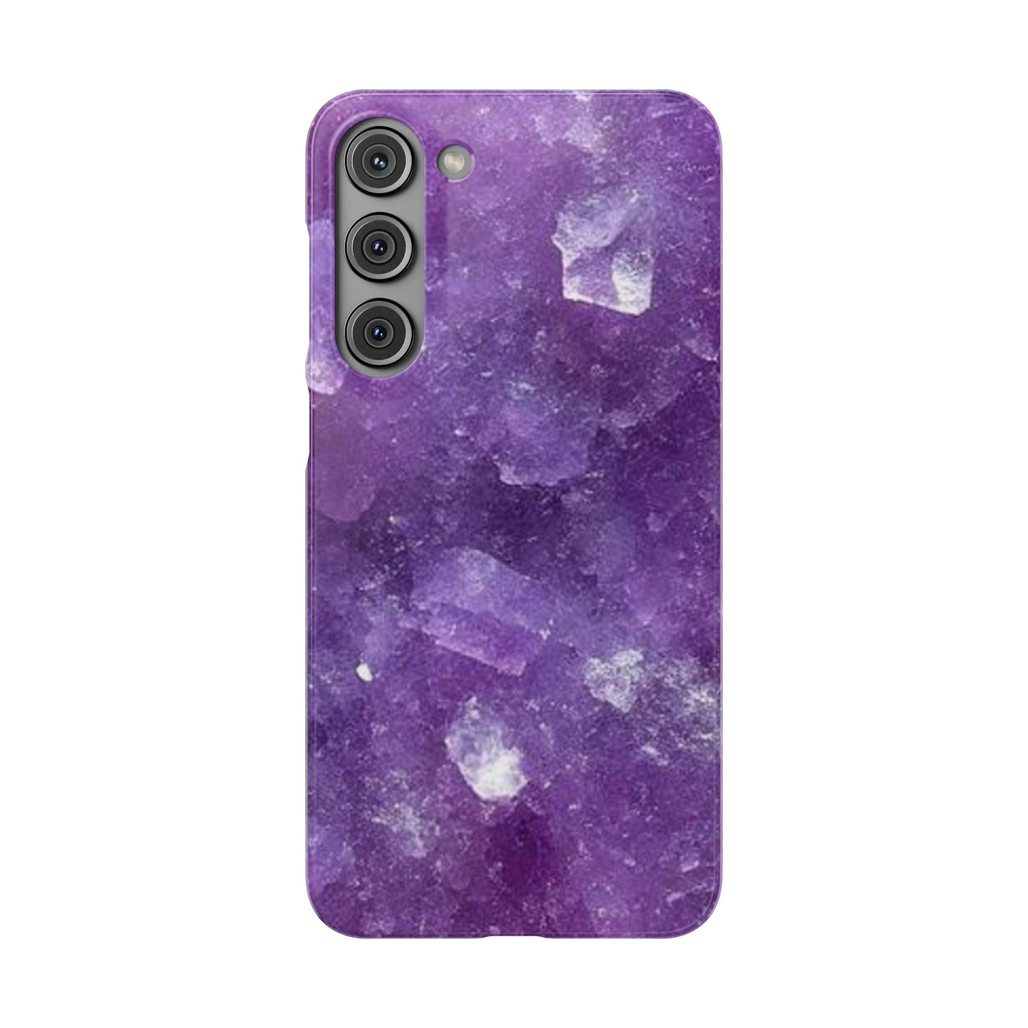 Amethyst Crystal Finish Samsung Snap Case