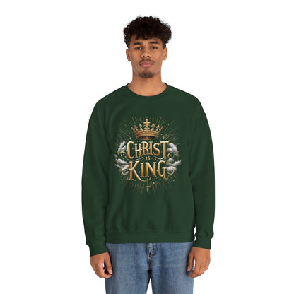 Christ is King - Men's Christian Sweatshirt