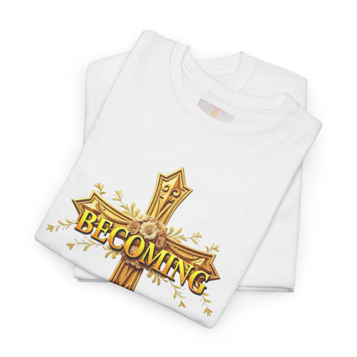 Becoming - Woman's Christian T-Shirt