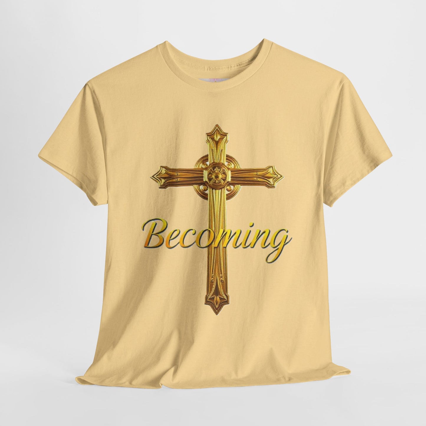 Becoming Men’s Faith Tee – Philippians 1:6 (Dark Lettering)