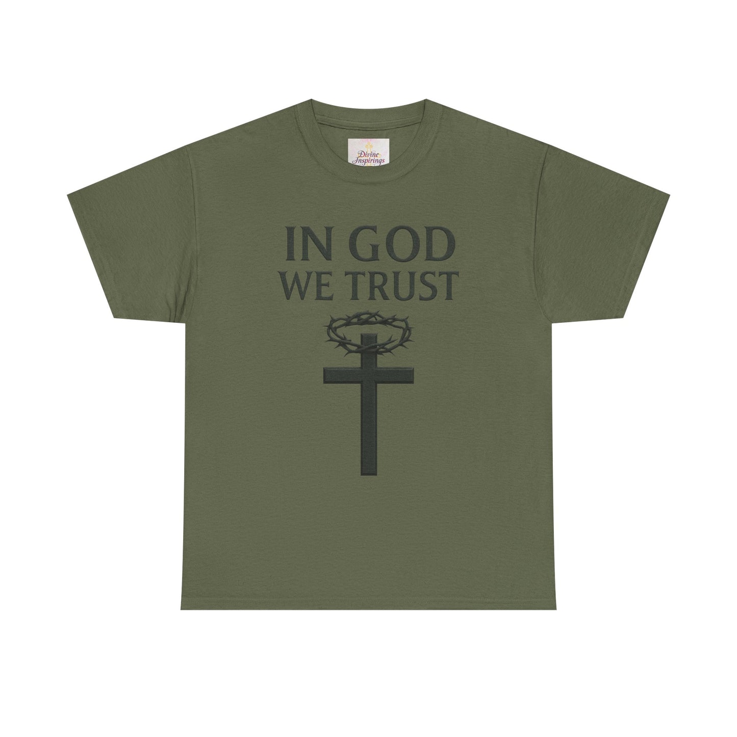 In God We Trust (Crown of Thorns) – Women’s Christian Tee
