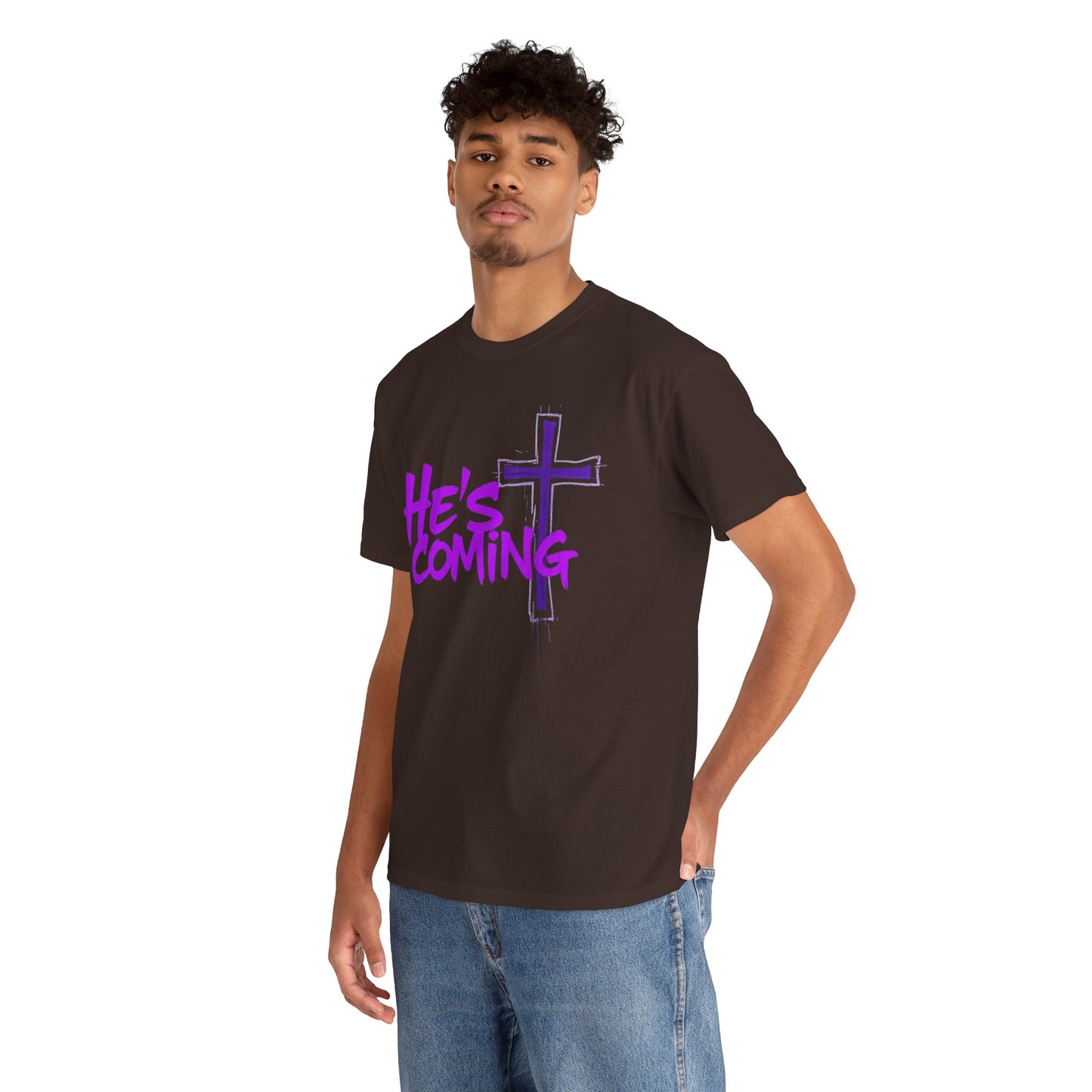 He’s Coming - Bold Christian T-Shirt