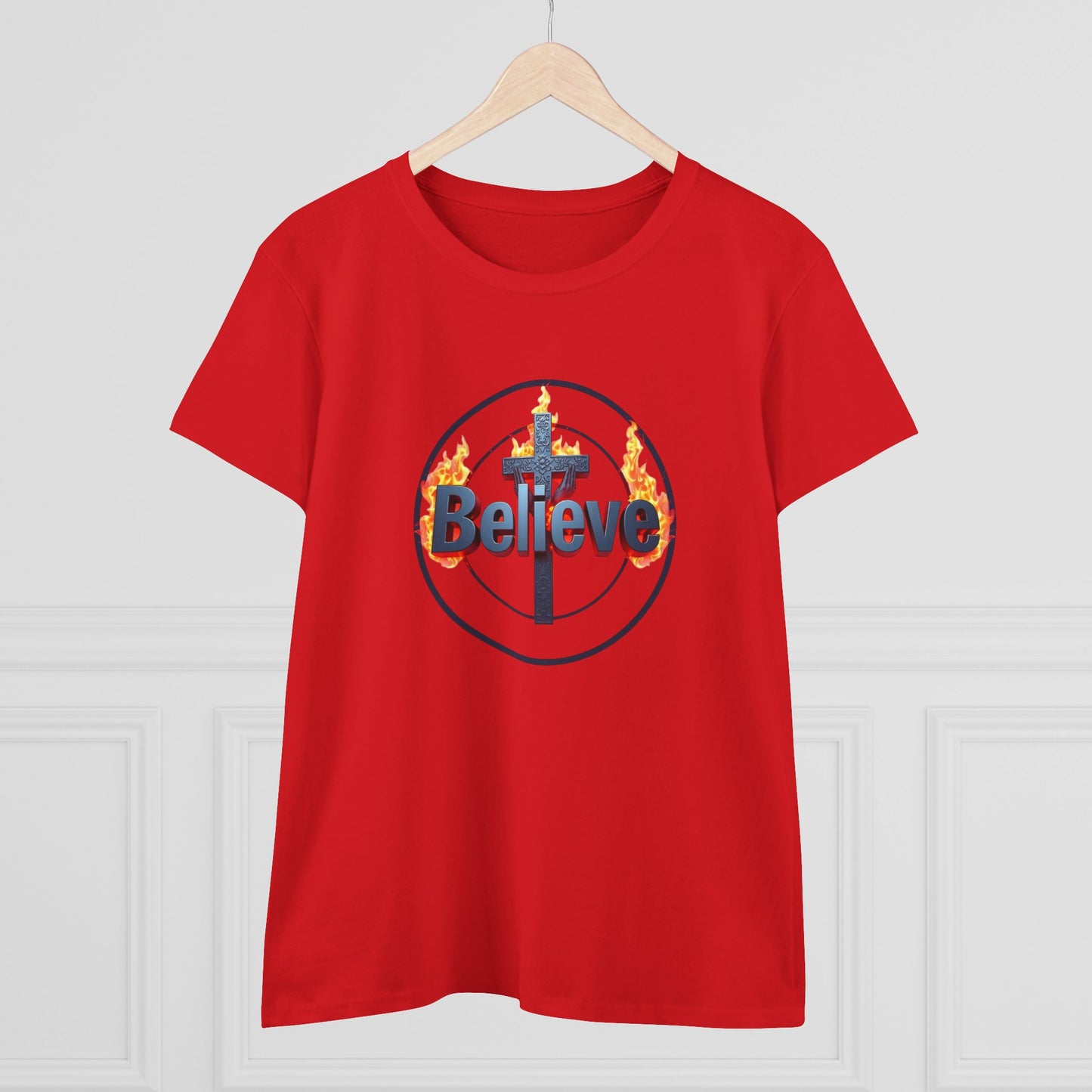 Believe  – Women’s Tee of Faith