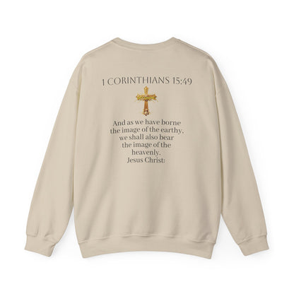 Becoming - Women’s Christian Sweatshirt (Dark Lettering)