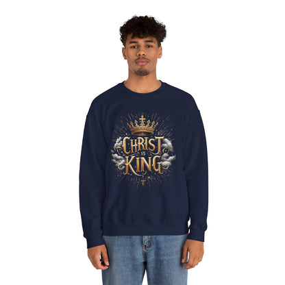Christ is King - Men's Christian Sweatshirt