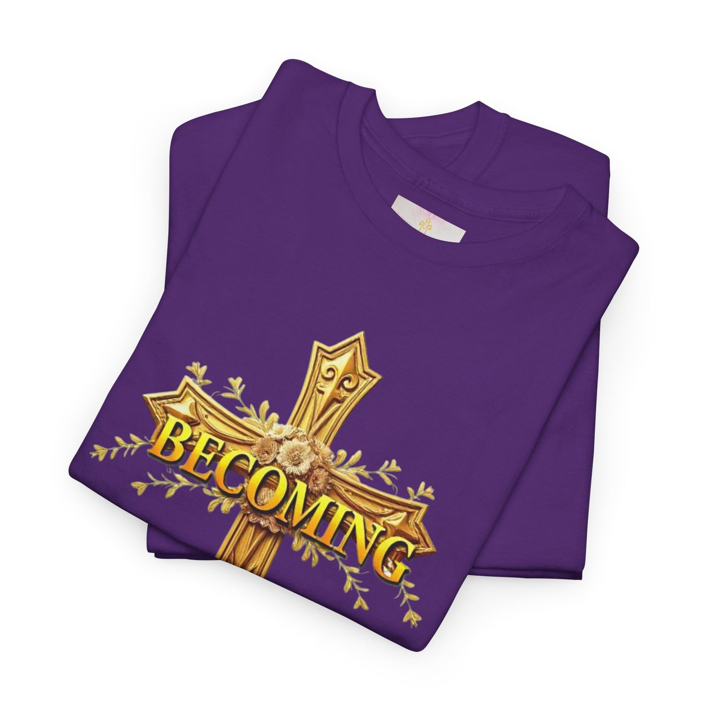 Becoming - Woman's Christian T-Shirt