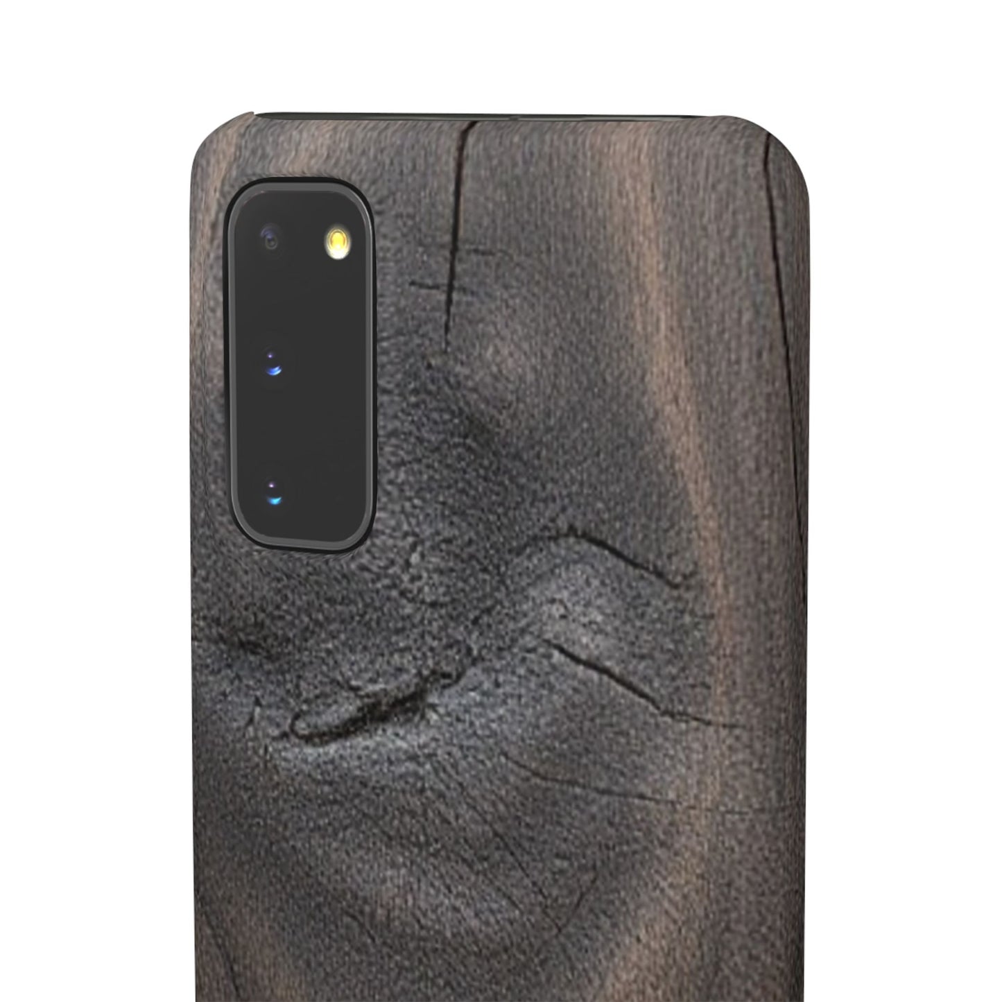 Dark Wood Grain Samsung Snap Case