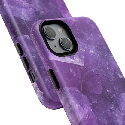 Spiritually Refined – Amethyst Crystal iPhone Magnetic Tough Case