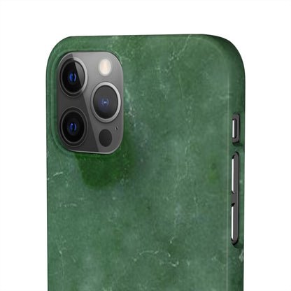 Jade Stone Finish iPhone Snap Case