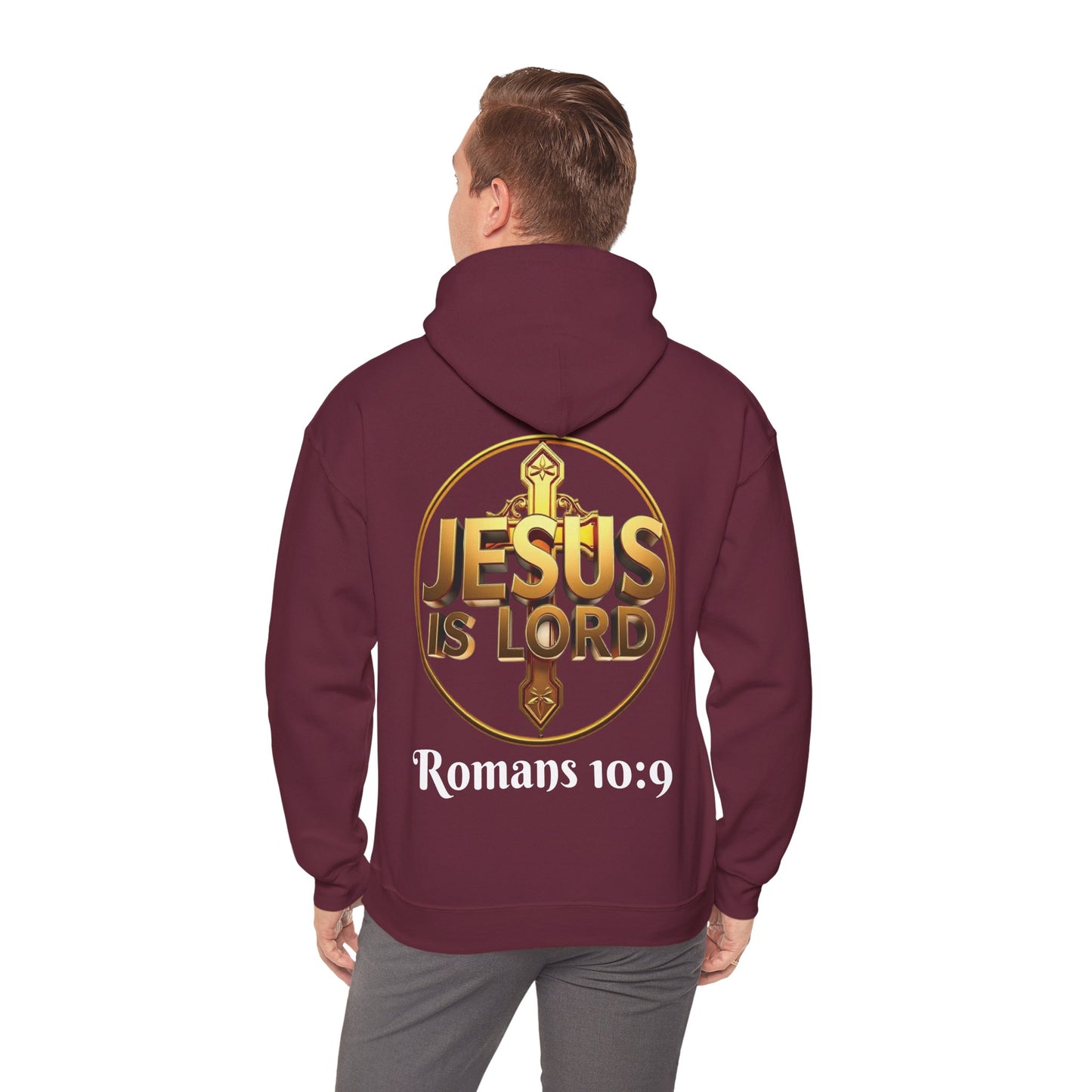 Bold Faith Men’s Hoodie – Proclaim Jesus Is Lord with Style