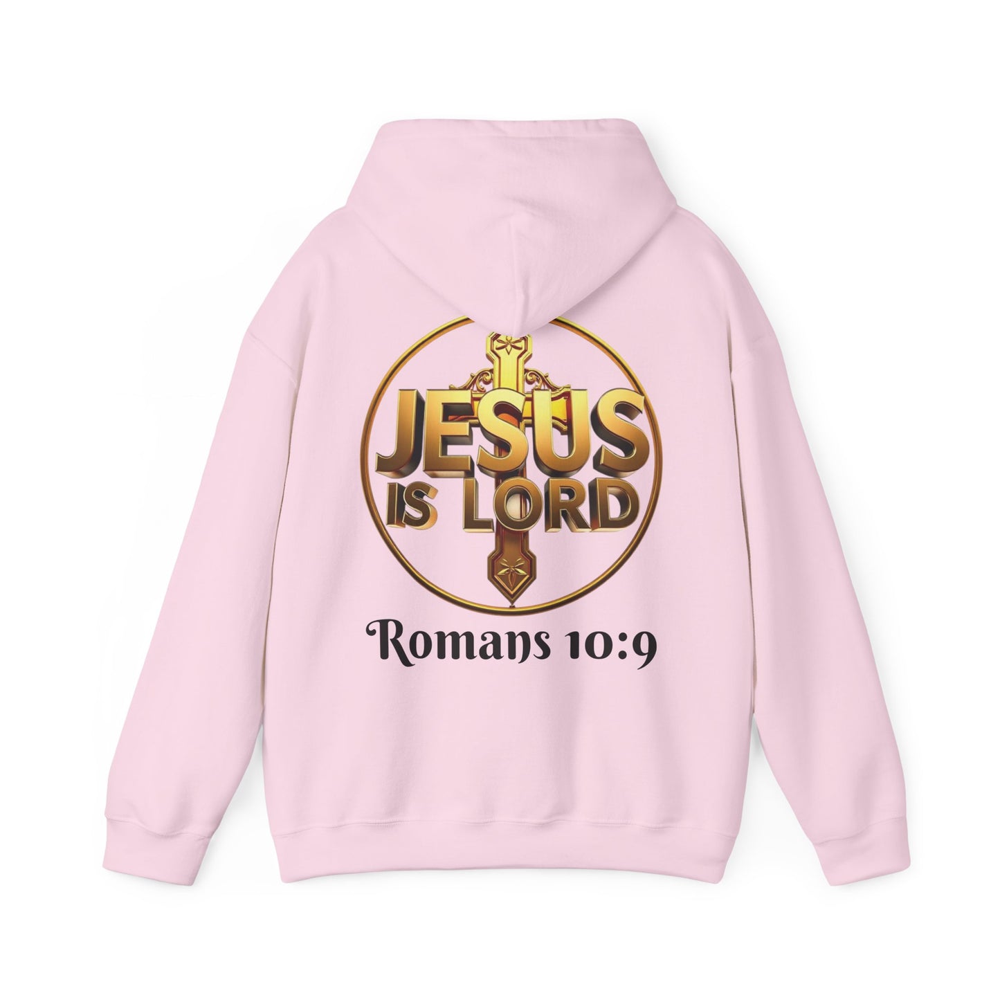 Jesus Is Lord Christian Hoodie – Women’s Bold Faith Streetwear (Dark Lettering)