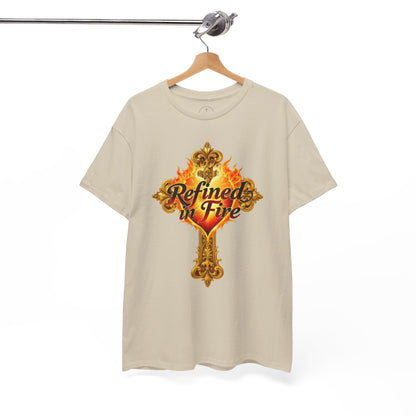 Refined in Fire — Men's Ornate Christian T-Shirt