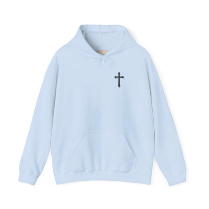 Black Cross Women’s Hoodie – Christian Apparel