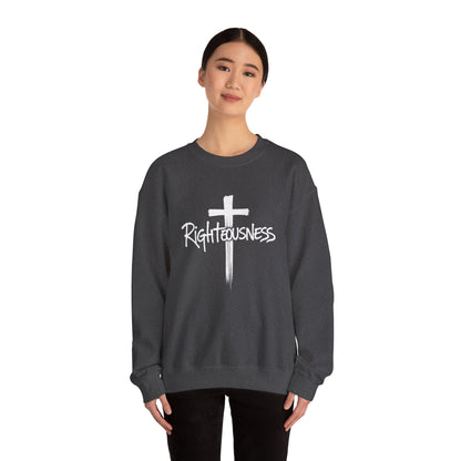 Righteousness - Women's Christian Sweatshirt (Dark Colors)