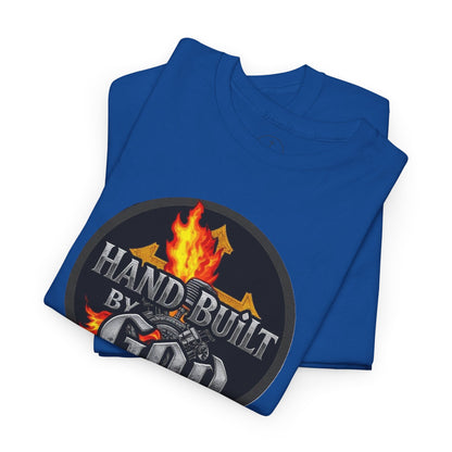 Hand Built By God - Men's Christian T-Shirt
