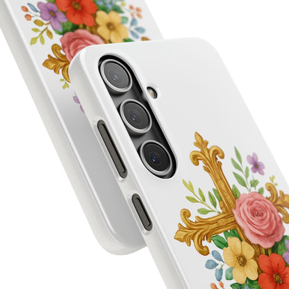 Floral Cross Snap Case for Samsung – Faith in Bloom