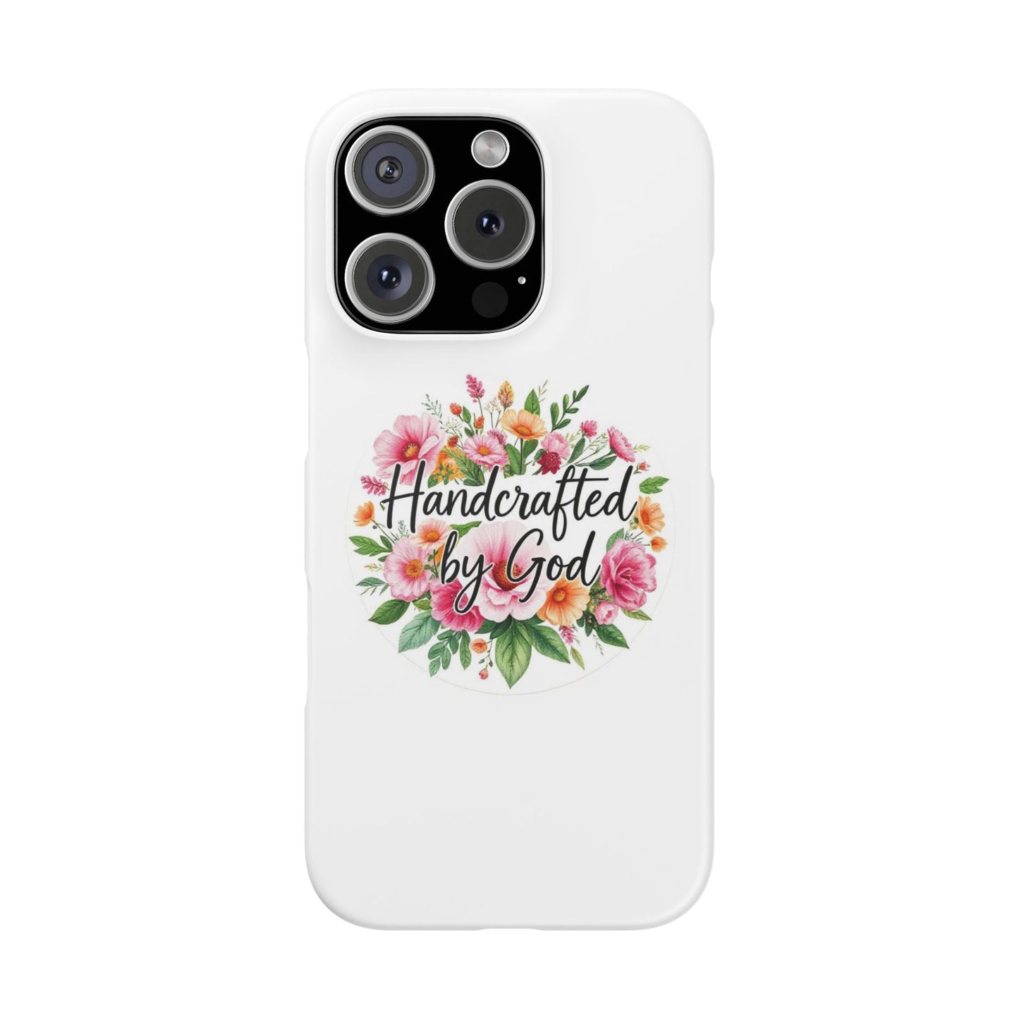 Handcrafted by God Snap Case for iPhone – Fearfully & Wonderfully Made
