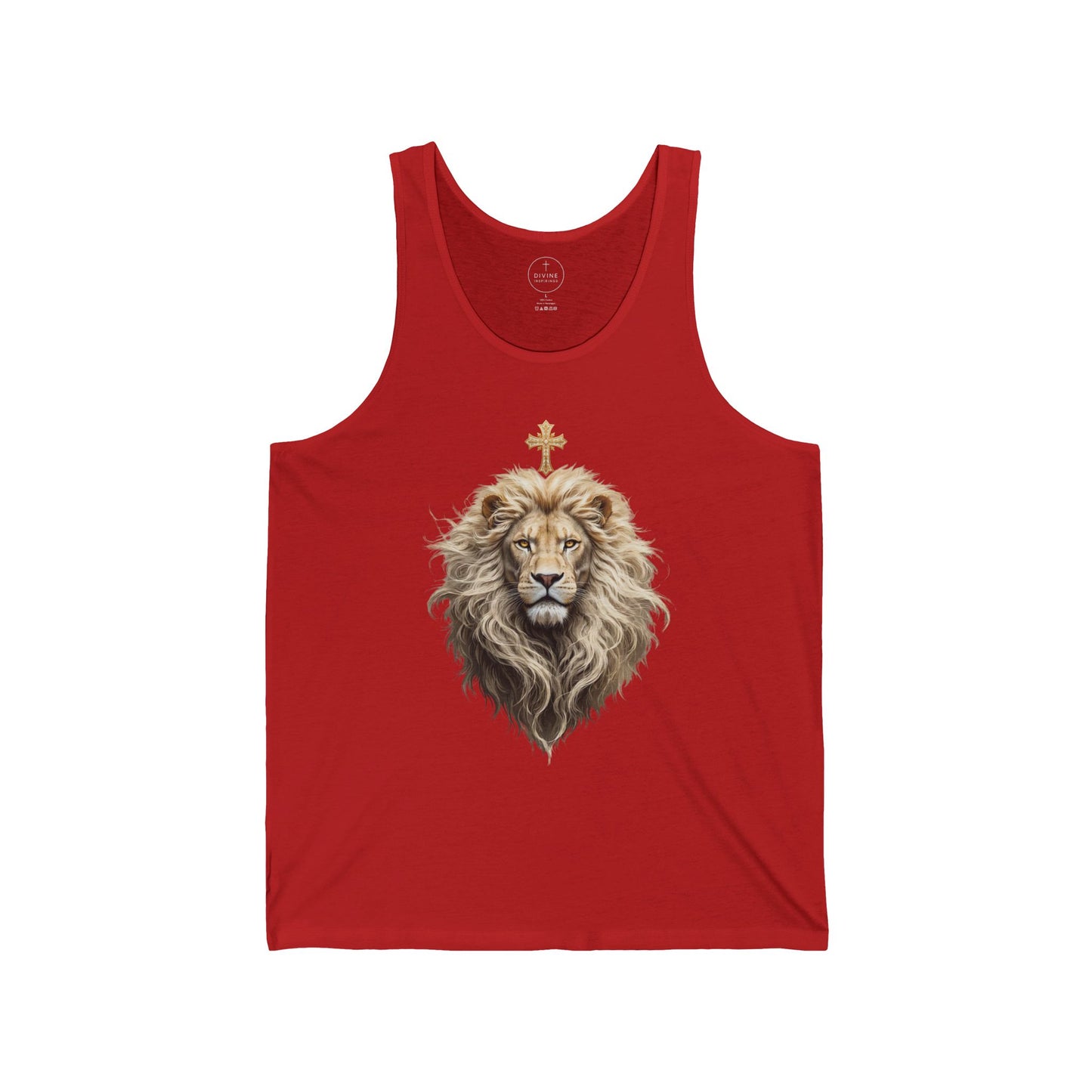 Christ is King (Lion of Judah) - Women's Christian Tank Top