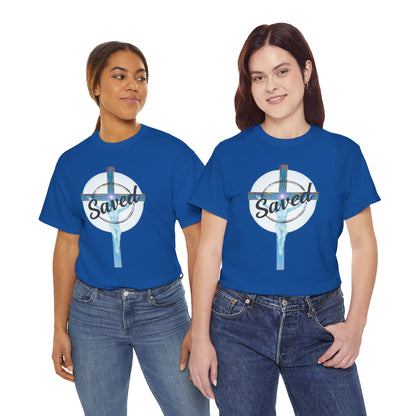 Saved by Grace – Women’s Christian T-Shirt