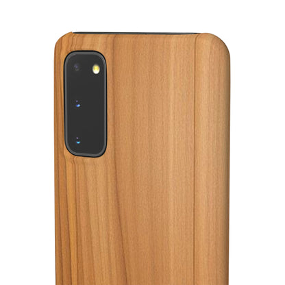 Natural Wood Grain Samsung Snap Case