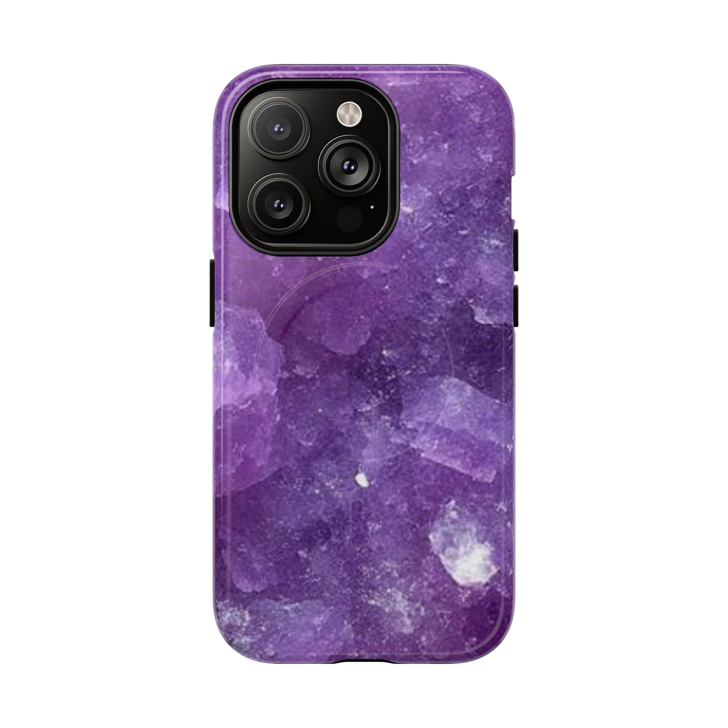 Spiritually Refined – Amethyst Crystal iPhone Magnetic Tough Case