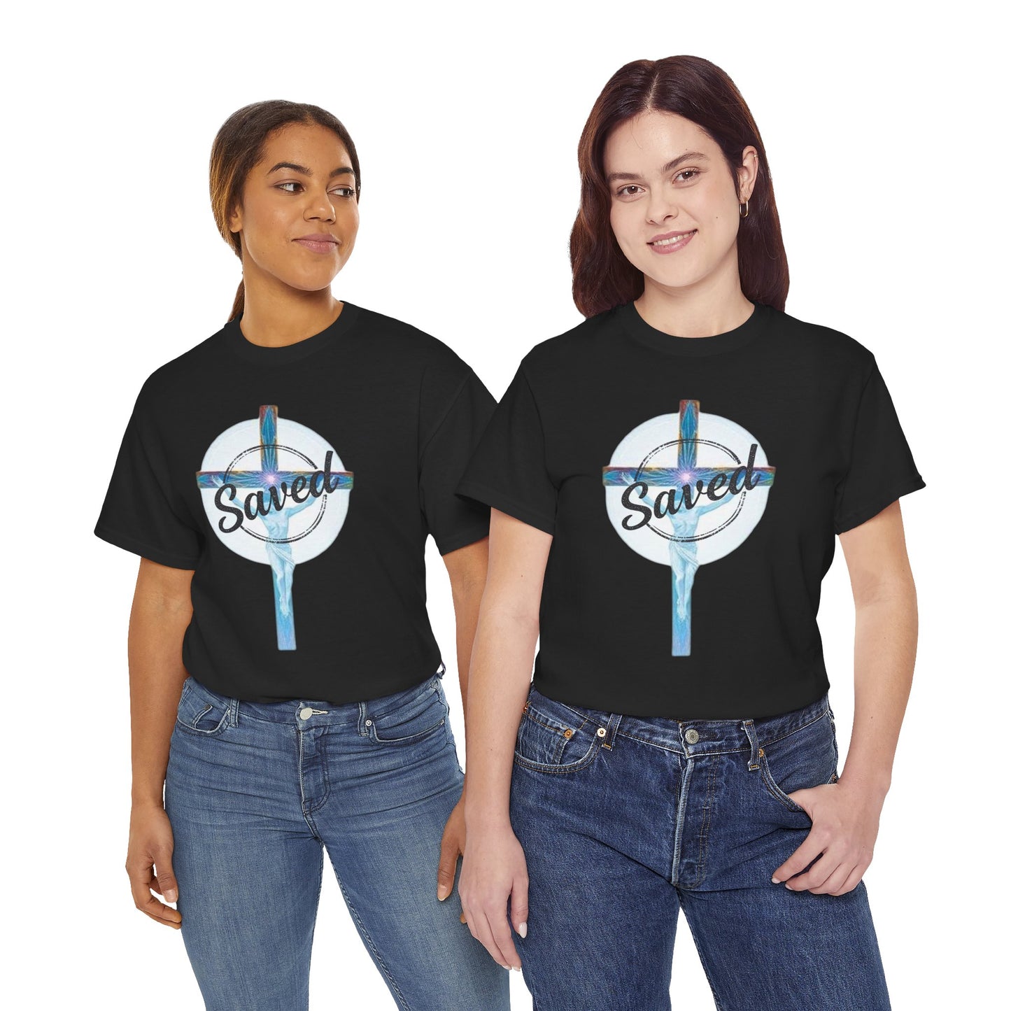 Saved by Grace – Women’s Christian T-Shirt